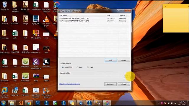 How to Convert Raw/CR2 image to JPG/JPEG, PNG, BMP смотреть онлайн