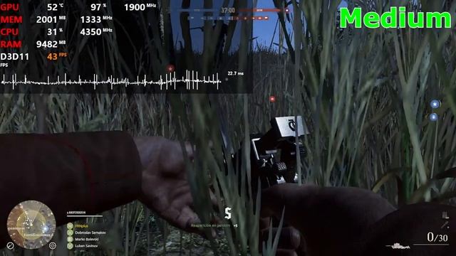 Tannenberg | AMD Ryzen 5 5600G (VEGA 7) + 16GB RAM ✅ Low/Medium/High - 720p смотреть онлайн