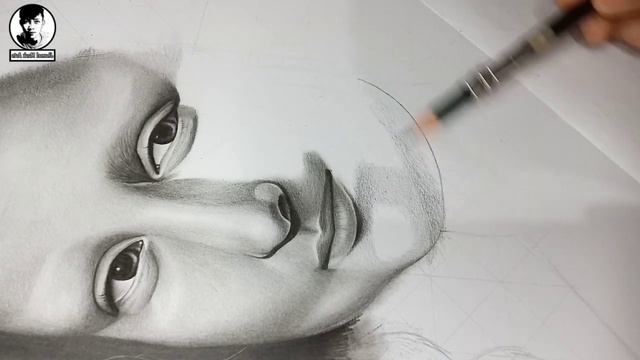 Monalisa Realistic Drawing on A3 | Timelapse Video смотреть онлайн