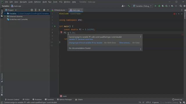 Variables and Values in C++ смотреть онлайн