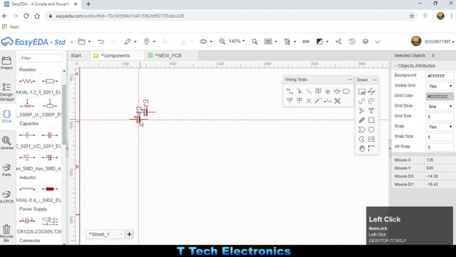 How To Use EasyEDA Online Components Library | Easyeda Components Library | Easyeda Online PCB