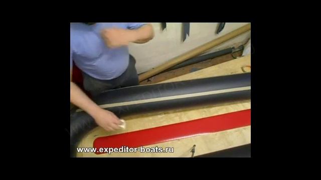 10. Как приклеить усиления из ПВХ ткани к баллонам надувной лодки смотреть онлайн