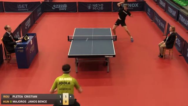 Cristian Pletea vs Majoros Bence (Slovenia Open 2018) смотреть онлайн