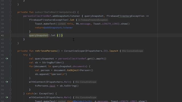 Realtime Updates with SnapshotListener - Firebase Firestore смотреть онлайн