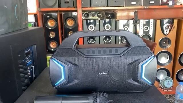 លក់បង្ហេីយស្តុកជាមួយJONTER M100 SPEAKER ដែលមានសម្លេងលឺខ្លាំង ពិរោះបាសបុកណែនល្អ ថ្មកាន់បានយូរ លក់លាង смотреть онлайн