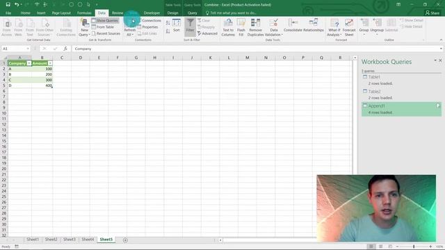 How to combine excel sheets | #PowerQuery or #VBA in #Excel смотреть онлайн