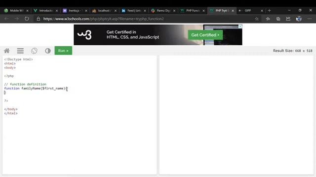 simple php function смотреть онлайн