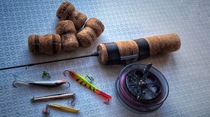 ЗИМНЯЯ УДОЧКА СВОИМИ РУКАМИ ДЛЯ БЛЕСЕН И БАЛАНСИРОВ