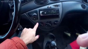 Ford Focus 1  смена тросика регулировки потока воздуха.mp4