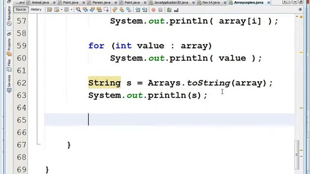 CIT1613.7623 Nov 28 2017  Chapter 9   (copy Print Sort Search Arrays)