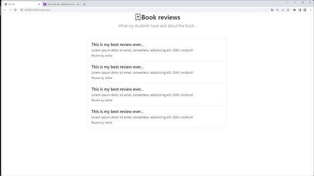 เรียน Bootstrap 5 Icons #12 смотреть онлайн