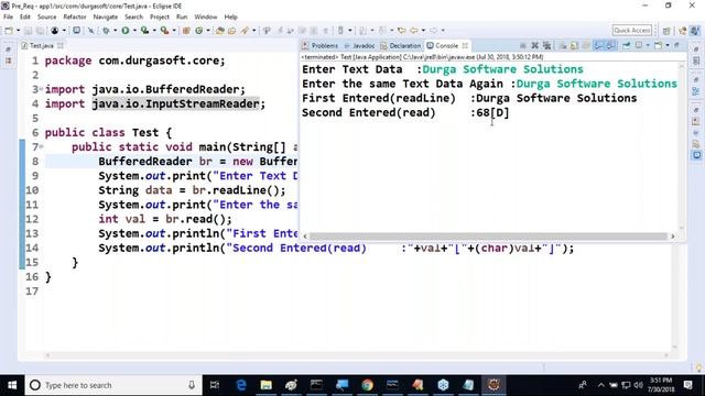 ADV. JAVA LIVE Class Video || Session - 3 || by Mr. Nagoor Babu Sir On 30-07-2018 смотреть онлайн