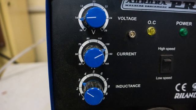 Сварка алюминия полуавтоматом OVERMAN 180 Aurora PRO