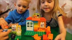 ЛЕГО Дупло ДЕТСКИЙ САД 10833 Lego Duplo Kindergarten Распаковка, обзор Видео для детей