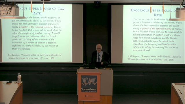 Thomas Sargent Delivers the 2022 Simpson Lecture смотреть онлайн