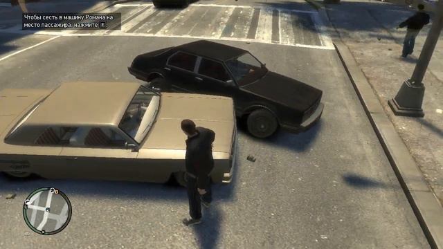 GTA 4 - баг с такси Романа смотреть онлайн