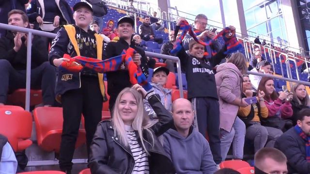 Наша поездка с командой на ВЭБ АРЕНУ на матч ЦСКА. смотреть онлайн