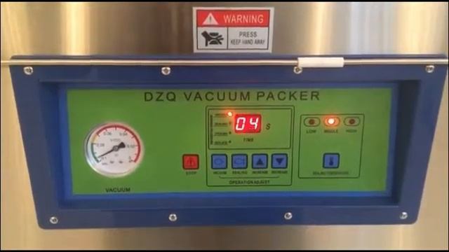 Вакууматор DZ 400S смотреть онлайн