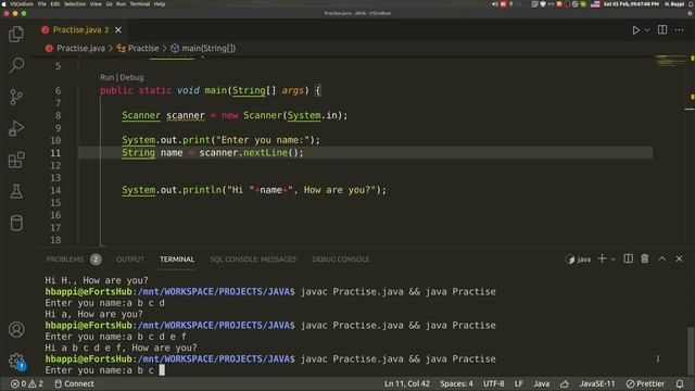LWE #8. Introduction to Scanner and handling Error's Java Tutorial смотреть онлайн