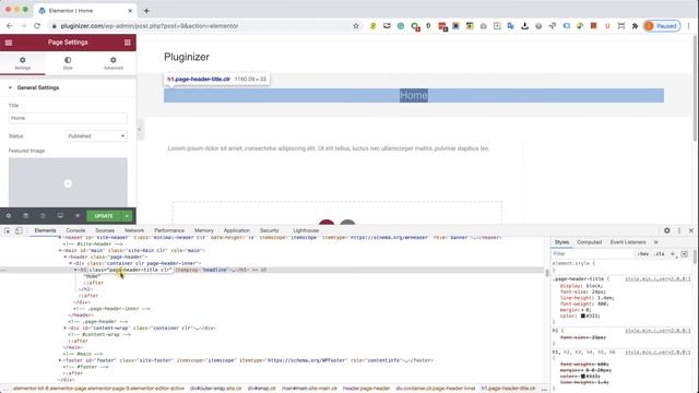How to Remove Page Title With Elementor смотреть онлайн