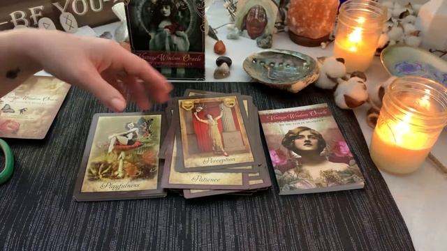 REVIEW Vintage Wisdom Oracle Cards, Romantic, Sepia Photographs смотреть онлайн