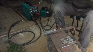 Пробуем варить полуавтоматом ВЕРТ - 240 металл разной толщины.