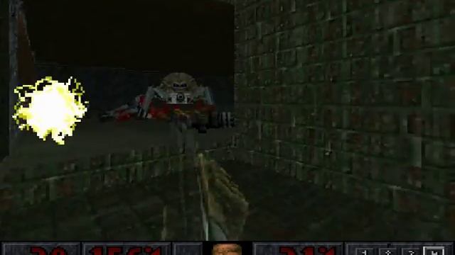 PSX Final Doom - Level 29: The Death Domain смотреть онлайн