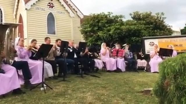 Благовестие в Австралии? Духовой оркестр. Рождество. Тихая ночь. смотреть онлайн