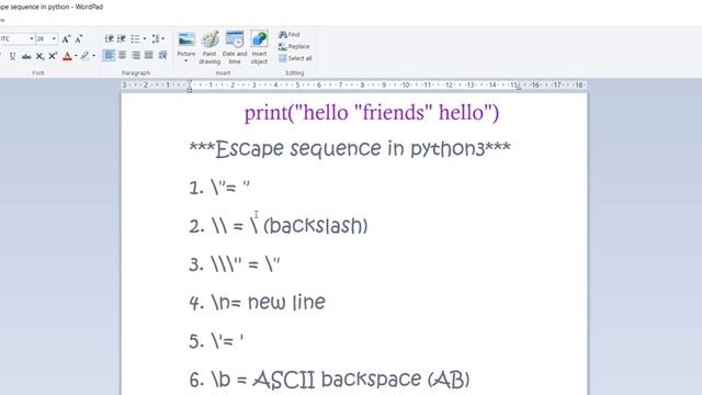Python 3 tutorial part 3 (print function, escape sequence and comments line in python 3) смотреть онлайн