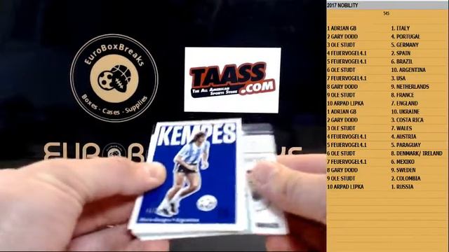 SOCCER DBB#545 - 2017 Nobility Soccer 1 Box Break смотреть онлайн