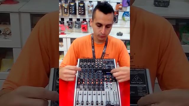 Behringer Xenyx 1204 USB Rossi Instrumentos musicais смотреть онлайн