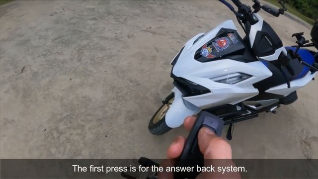 Honda Click 160 : Remote Control Operation - From Basic To Advance Techniques And Tips