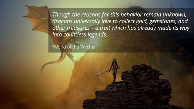 Witcher Bestiary - Draconids - True Dragons смотреть онлайн
