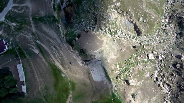 Хунзахский район полет дрона над водопадом Тобот  Xiaomi Mi Drone 4k