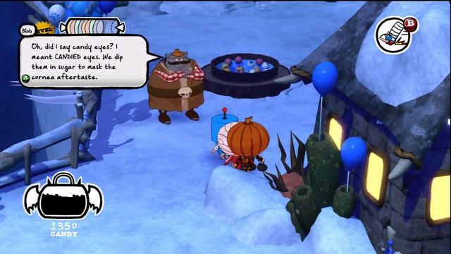 Let's Play Costume Quest Grubbins on Ice Part 06[HD]: Bobbing for Eyeballs смотреть онлайн