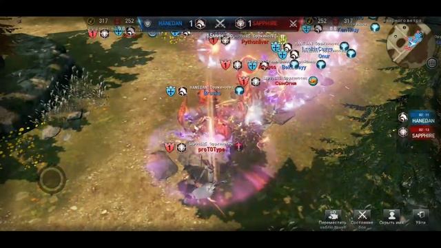 [L2R] Lineage 2 Revolution - Осада Крепости HANEDAN VS SAPPHIRE смотреть онлайн