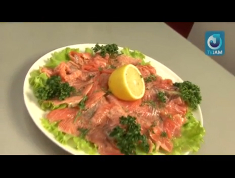 Карпаччо из семги