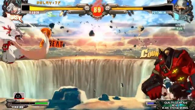 Guilty Gear Rev 2 Sin Kiske & Raven Vs Chipp & Potemkin - Windhc1