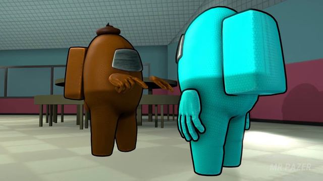 Noob Imposter funny moment | Among Us Animation смотреть онлайн