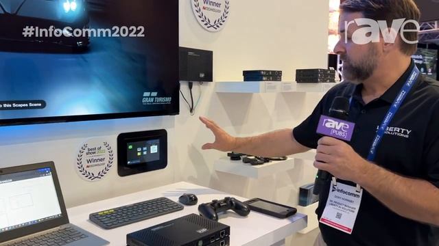 InfoComm 2022: Liberty AV Debuts SDVoE-Supported DigiIP 6000 Series, Talks Arranger Control Softwar смотреть онлайн