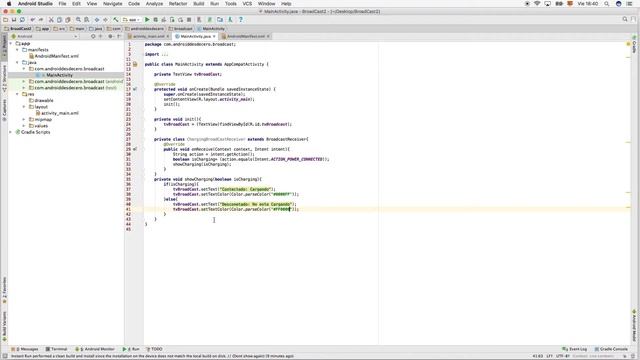 BroadcastReceiver Android en Español смотреть онлайн