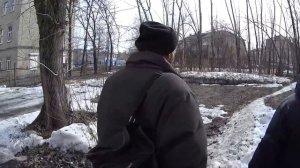 один день среди бомжей/Рыжий и Бульдог едут мыться 1серия