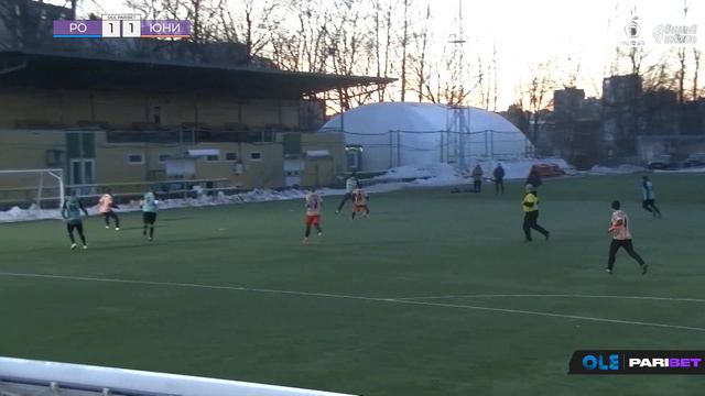XVI сезон OLE Парибет. РосОхрана - ЮНИТЕК 7:1 смотреть онлайн