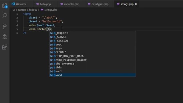 Strings PHP 7.4| PHP 7.4 beginner tutorial смотреть онлайн