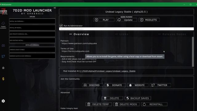 Undead Legacy - How To Install Client + Server (dedi+hosted) 7 Days To Die смотреть онлайн