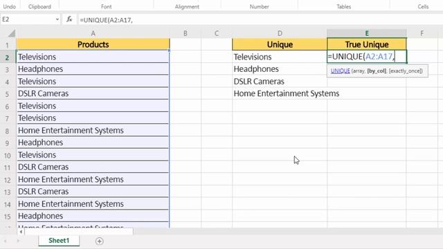 Unique Function in Excel in Hindi | How To Apply Unique Formula in Excel | Learn #Excel #withme 202 смотреть онлайн