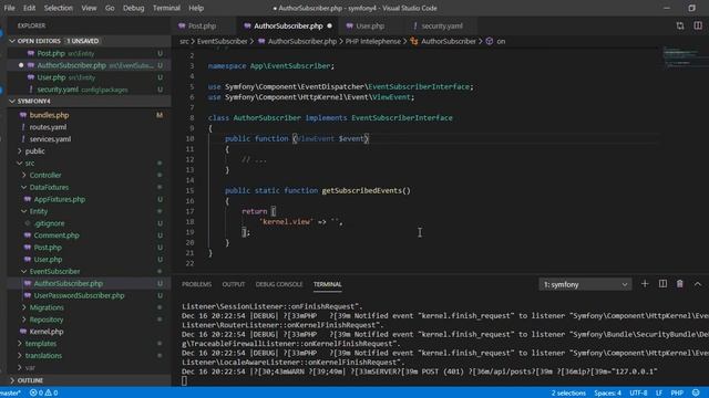 symfony ep26 get user from token смотреть онлайн