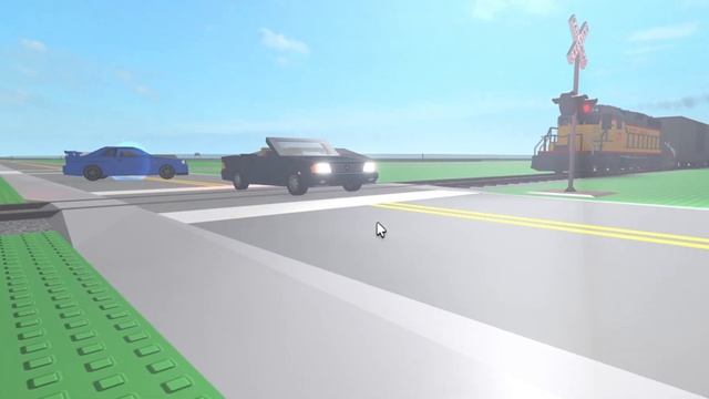 поезд сбил машину roblox 4k смотреть онлайн
