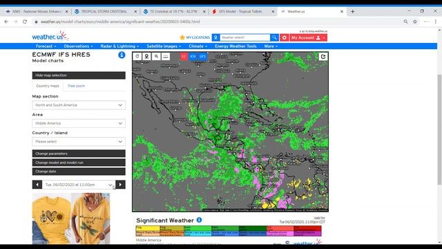 Tropical Storm Cristobal Update смотреть онлайн